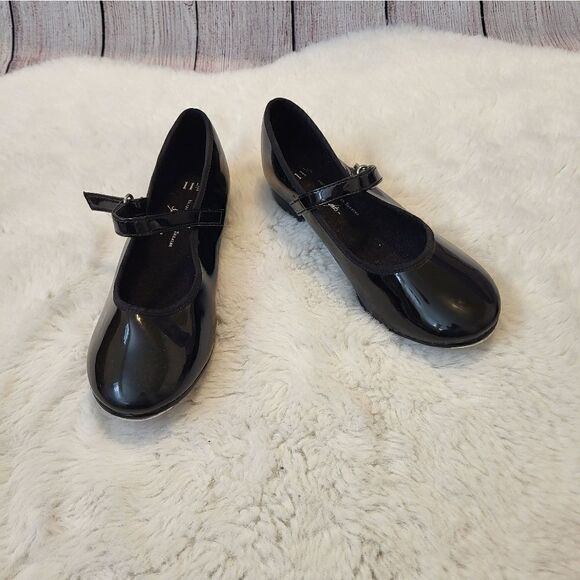 ABT spotlights shiny black tap shoes - Picture 1 of 10